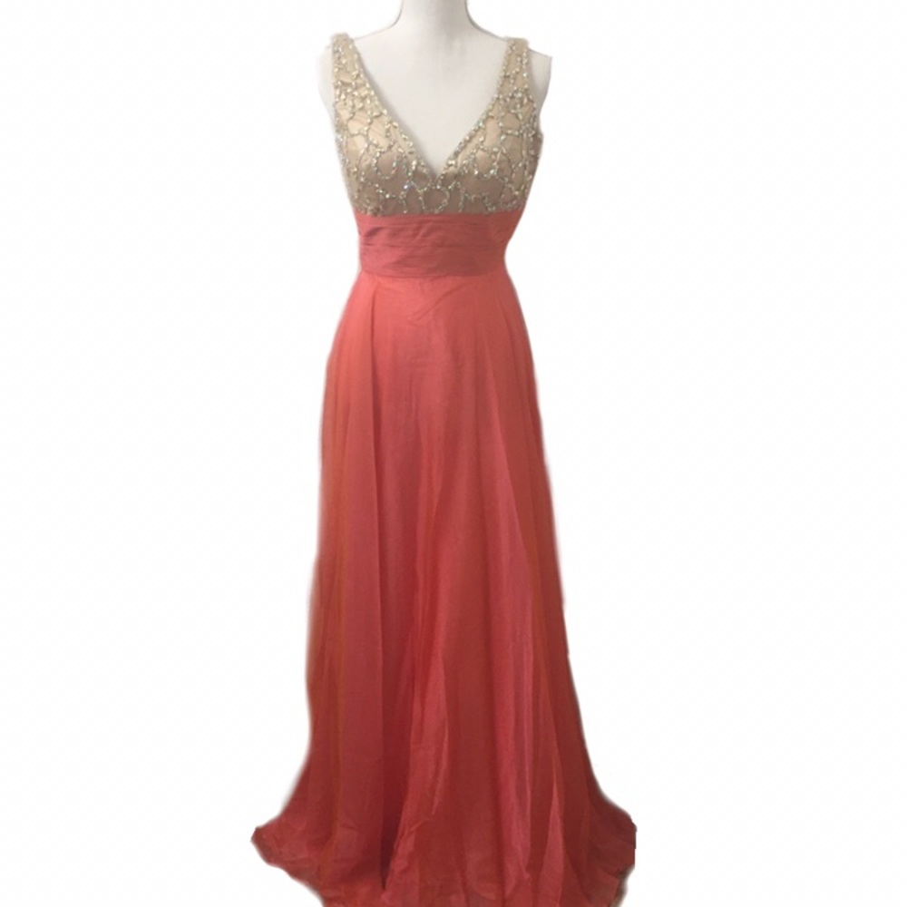 Coral/Peach Formal Dress